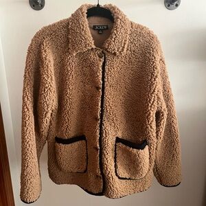 J. Crew Faux Sherpa Barn Jacket